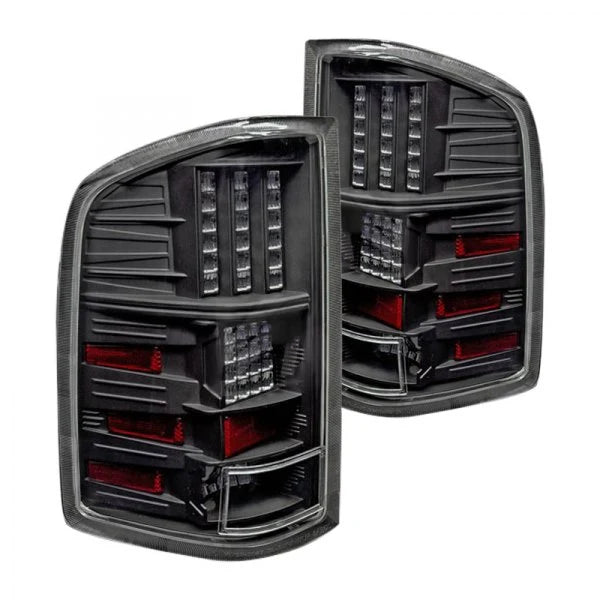 Winjet LED Tail Lights for 2007-2013 Chevrolet Silverado 1500