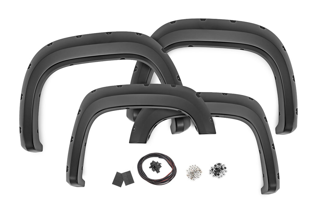 Rough Country Pocket Fender Flares for 2007 - 2013 GMC Sierra 1500 - Recon Recovery