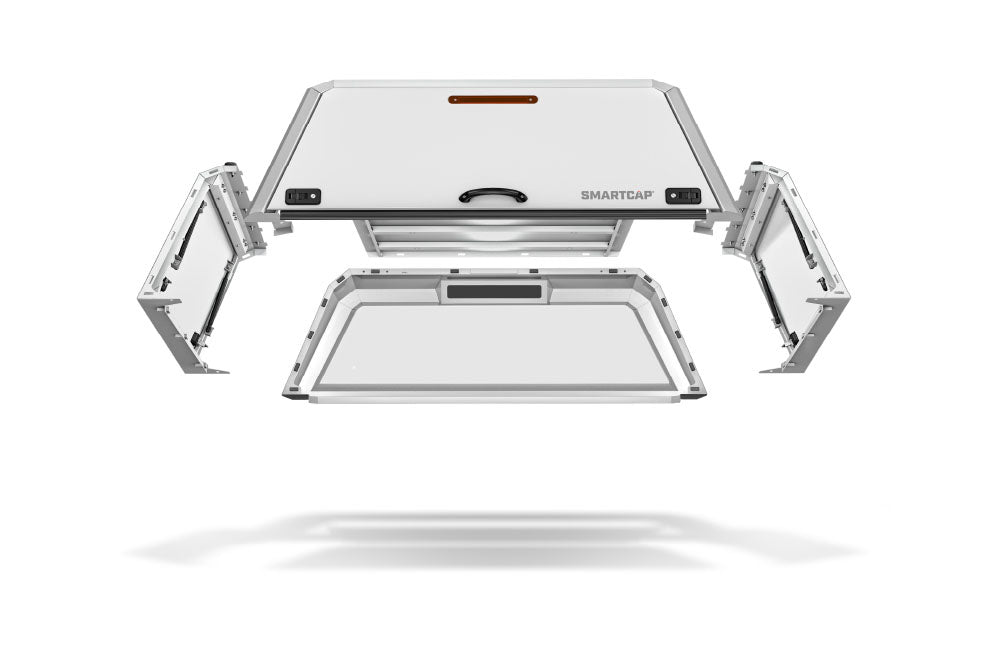 RSI EVOd Defender EDGE SmartCap in OEM White for 2022 - 2026 Nissan Frontier 6ft Long Bed - Recon Recovery