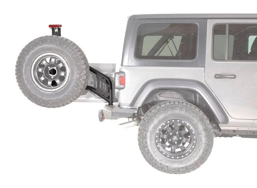WARN Elite Rear High Clearance Bumper for 2018–2026 Jeep Wrangler JL | With or Without Tire Carrier - Recon Recovery