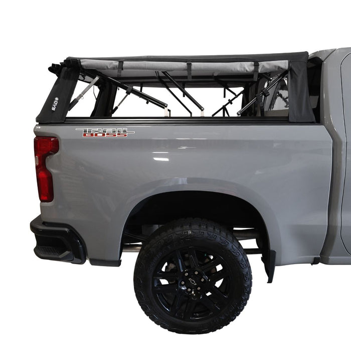Explorer Soft Shell Bed Topper 2019 - 2026 Silverado Sierra 1500 5.8' Bed | OVS Black Diamond - Recon Recovery