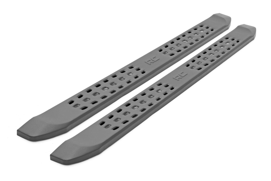 thumbnail interactive-video image 1 of LEDKINGDOMUS Drop Down Running Boards For 2022-2025 Toyota Tundra CrewMax – 6" Wide 1 of 6
