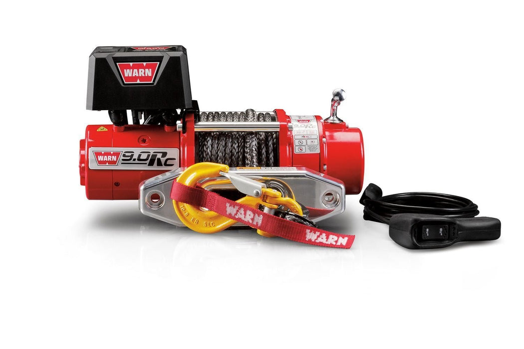 Warn 71550 9.0Rc Rock Crawling Winch - 9,000 lbs. Pull Rating, 50 ft. Synthetic Line - Recon Recovery