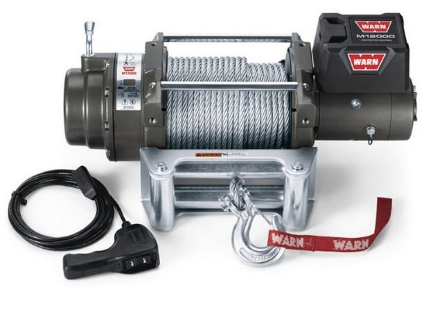 Warn 478022 M15000 Self-Recovery Electric Winch - 15,000 lbs. 90 ft. Steel Line - Recon Recovery
