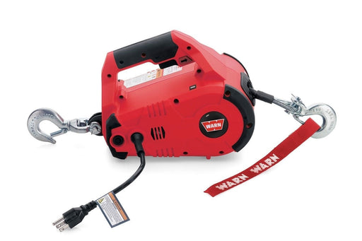 Warn 885001 PullzAll 120V CSA Corded 1000lb Electric Winch - 15 ft. Line - Recon Recovery