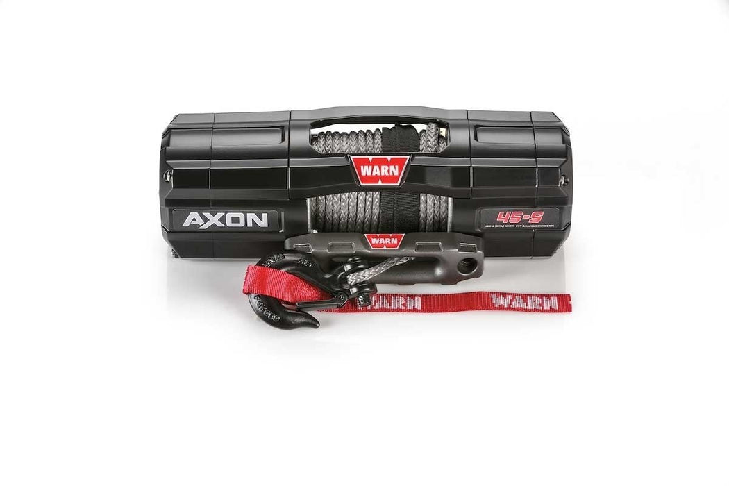 Warn 101140 AXON 45-S Powersport ATV-UTV Winch - 4,500 lbs. Pull Rating, 50 ft. Line - Recon Recovery