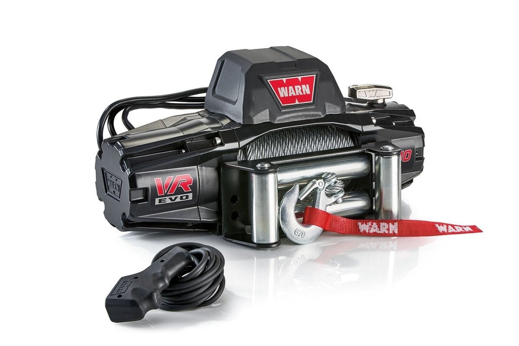 Warn 103252 VR EVO 10 Electric Winch - 10,000 lbs. Pull Rating, 90 ft. Steel Line - Recon Recovery