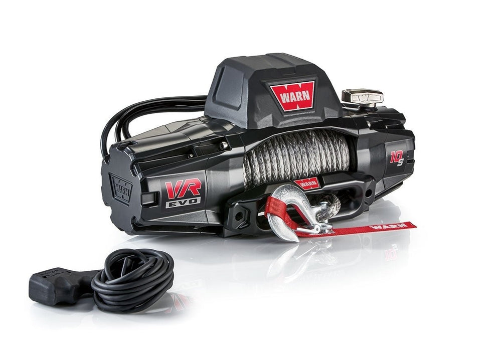 Warn 103253 VR EVO 10-S Electric Winch - 10,000 lbs. Pull Rating, 90 ft. Synthetic Line - Recon Recovery - Recon Recovery