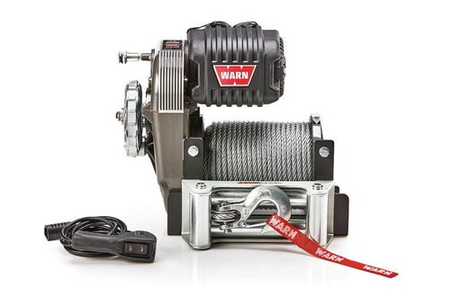 Warn 106170 M8274 Electric Self-Recovery Winch - 10,000 lbs. Pull Rating, 125 ft. Steel Line - Recon Recovery