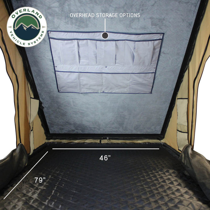 Overland Vehicle Systems TMON Aluminum Clamshell Hard Shell Roof top Tent 2 Person - Recon Recovery - Recon Recovery
