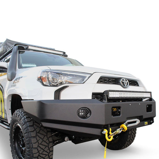 TJM 4x4 074ST17A86ZDS Frontier Series Heavy Duty Winch Front Bumper for 2014-2017 4Runner - Recon Recovery