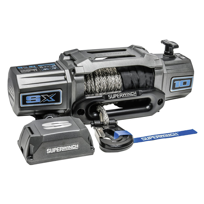 Superwinch SX10SR Synthetic Rope Electric Winch - 10,000 lbs. Ego Wireless Remote