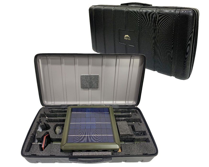 Overland Vehicle Systems Free Standing Solar LED Camp Lamp with Case - Recon Recovery - Recon Recovery