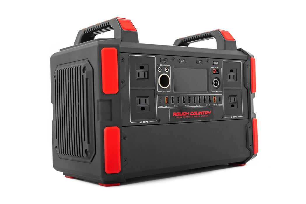 Rough Country 99054 Multifunctional Portable Power Station 1000w Generator