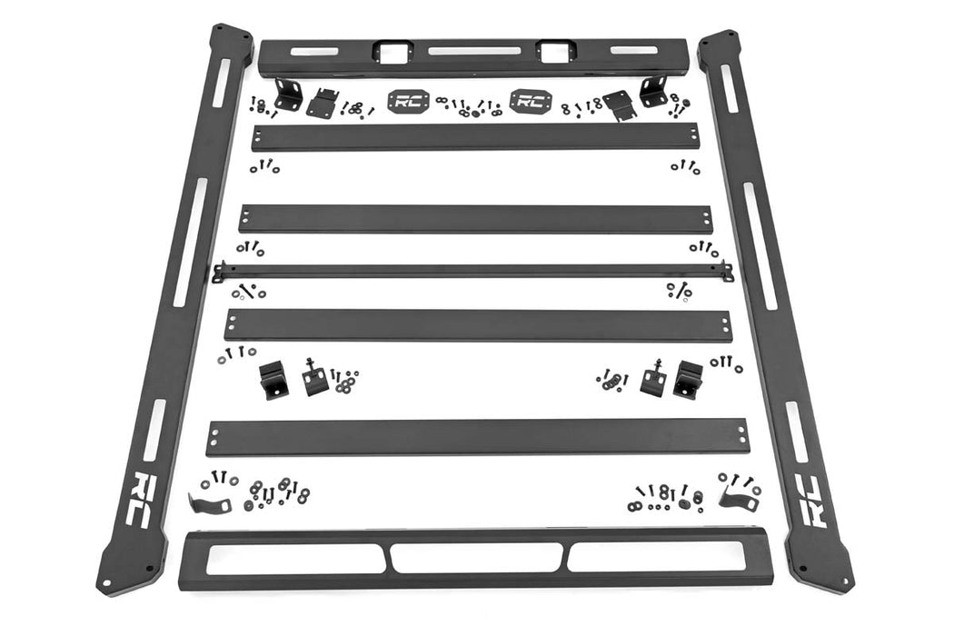 Rough Country Bolt On Roof Rack for 2018-2024 Jeep Wrangler JL & 4xe (2dr/4dr) - Recon Recovery