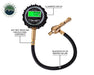 Overland Vehicle Systems 12020001 Tire Deflator - With Tire Pressure Gauge, Sold Individually - Recon Recovery
