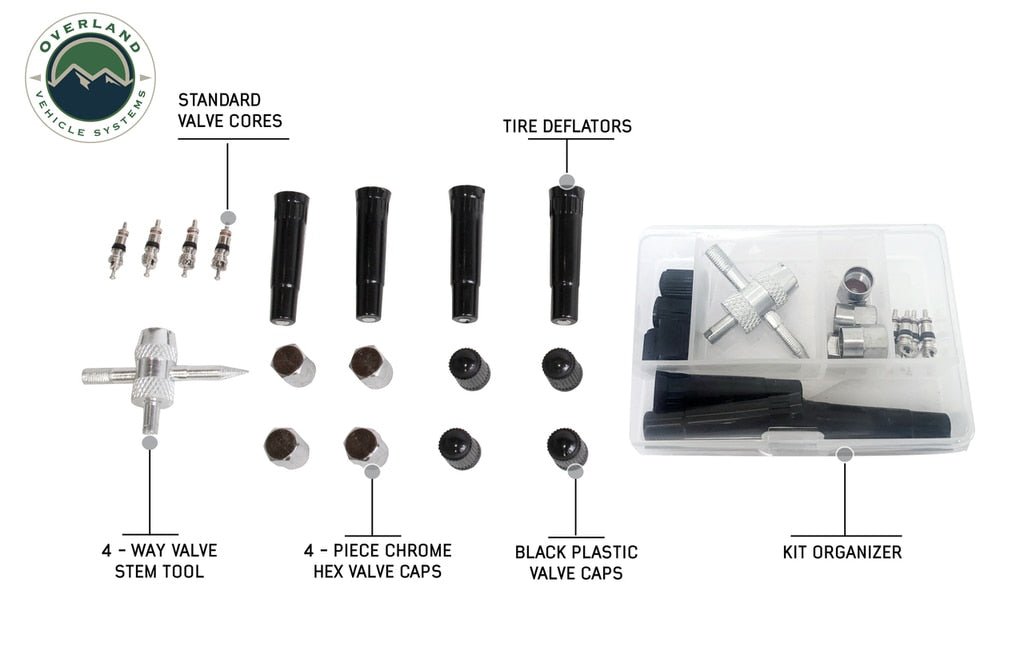 Overland Vehicle Systems 12030001 Tire Repair Kit - Sold as Kit - Recon Recovery