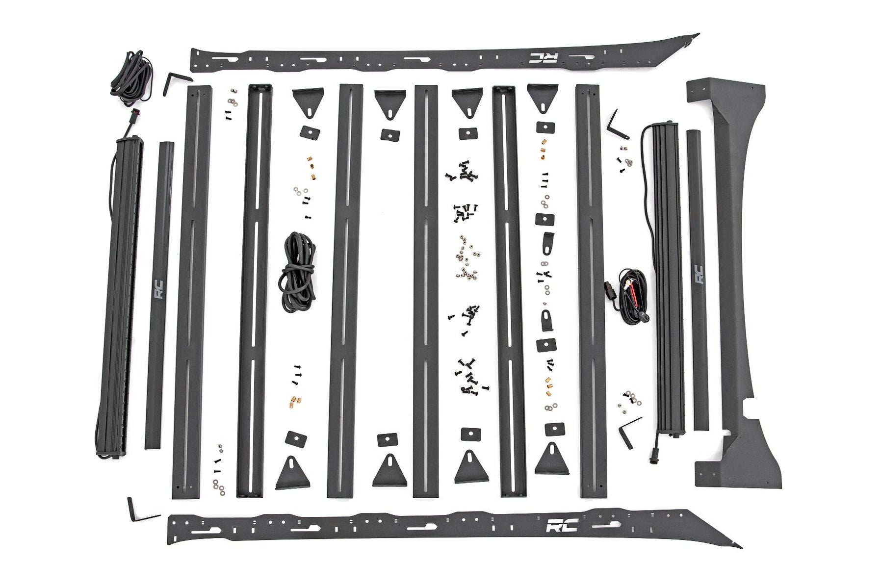 Rough Country Roof Rack Kit for 2015–2018 Ford F-150 | 250lb Capacity ...