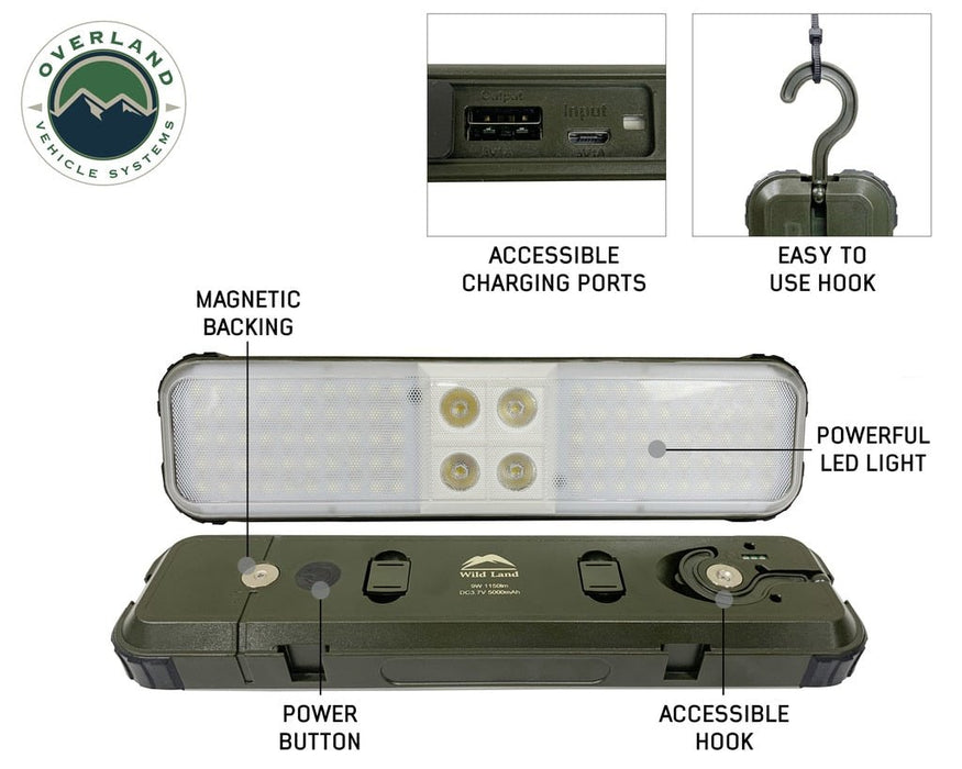 Overland Vehicle Systems 15059901 Camp Lamp - Sold Individually - Recon Recovery