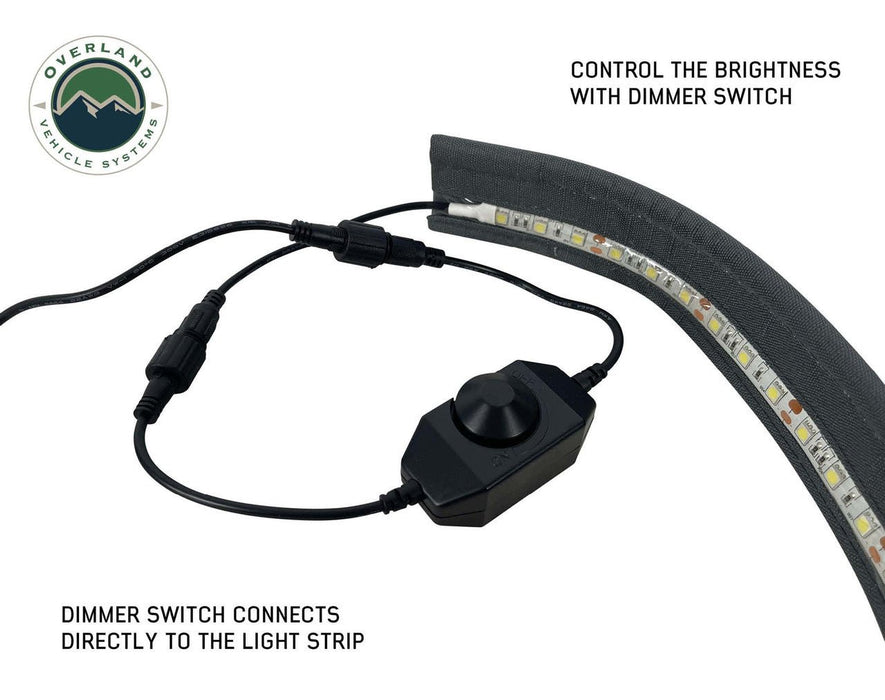 tent led light strip Overland Vehicle Systems Adjustable Dimmer LED Light