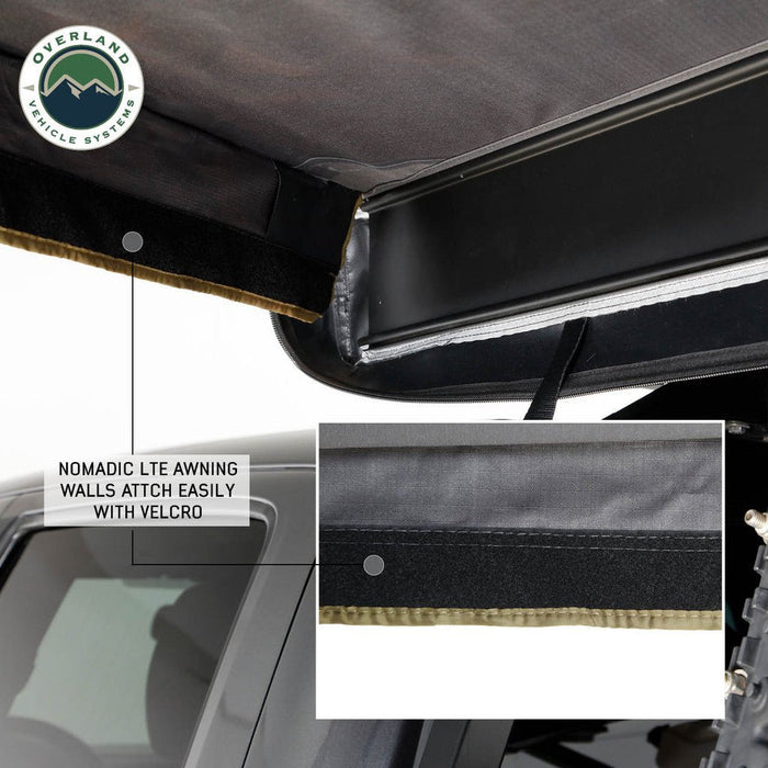 Overland Vehicle Systems Nomadic 270LTE Passenger Side Walls 1,2,3,4 (ALL WALLS COMPLETE KIT) - Recon Recovery