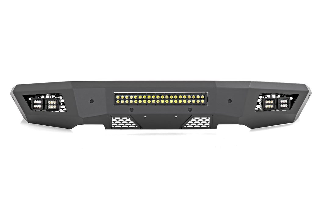 Rough Country 10759 LED Front Full Width Bumper for 2019-2024 Ford Ranger 2WD/4WD