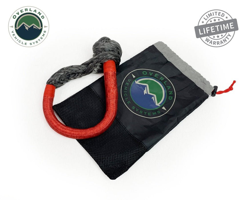 Overland Vehicle Systems 19-6580 Rope Shackle - 5/8 in. Thickness, Sold as Kit - Recon Recovery