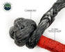 Overland Vehicle Systems 19-6580 Rope Shackle - 5/8 in. Thickness, Sold as Kit - Recon Recovery