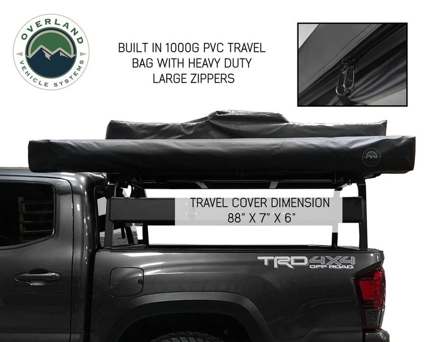 Overland Vehicle Systems 19539907 Gray Nomadic 270 Awning + Walls 1, 2, 3 - Recon Recovery