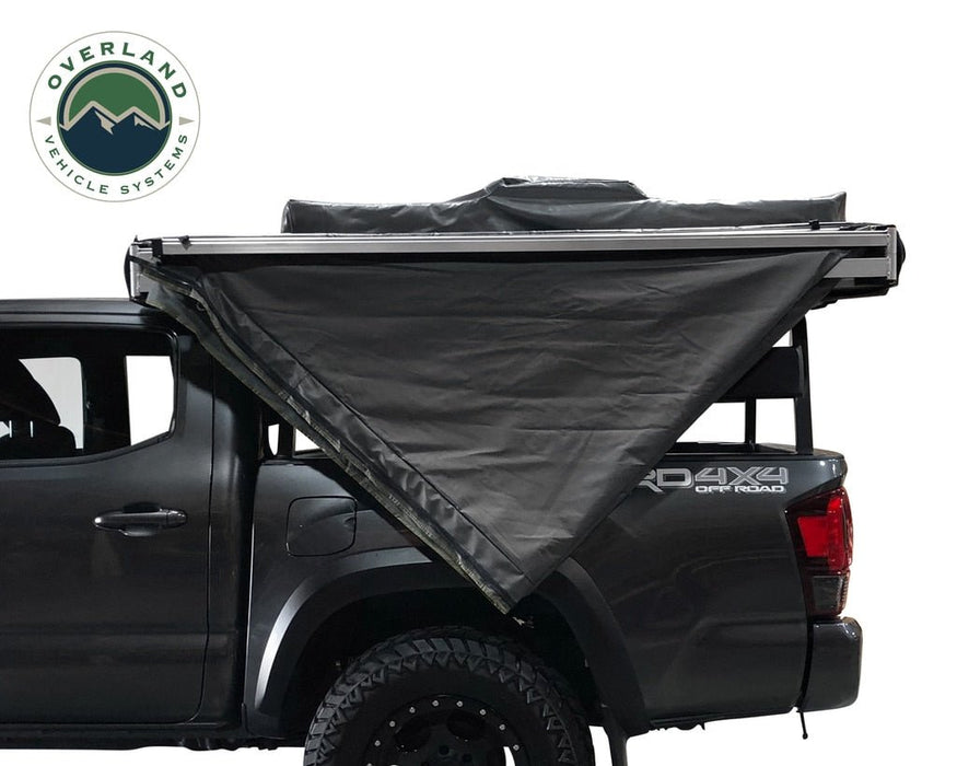 Overland Vehicle Systems 19619907 Gray Nomadic 180 Awning + Zip in Walls - Recon Recovery