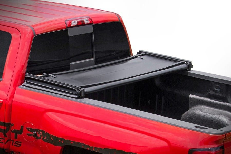 Rough Country 41215500 Tri-Fold Soft Tonneau Cover for 2015-2024 Colorado Canyon (5' Bed) - Recon Recovery