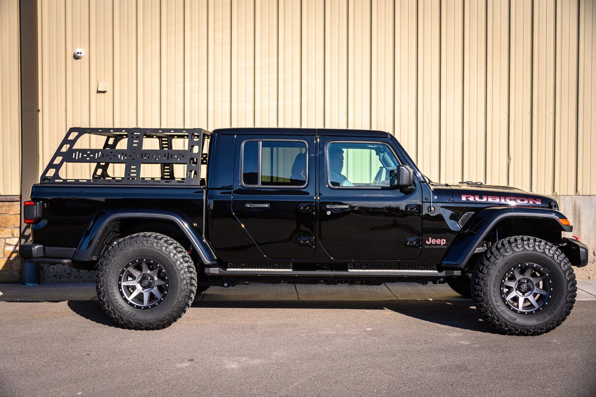 CBI Prinsu Offroad Overland Cab Height Bed Rack for 2020-2024 Jeep Gla ...