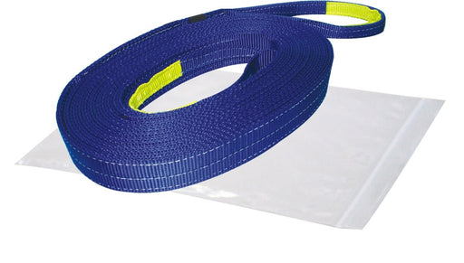 Bulldog Winch 20029 Recovery Strap 2 Inch x 20 Foot 20 000 LB BS Polyester Blue - Recon Recovery