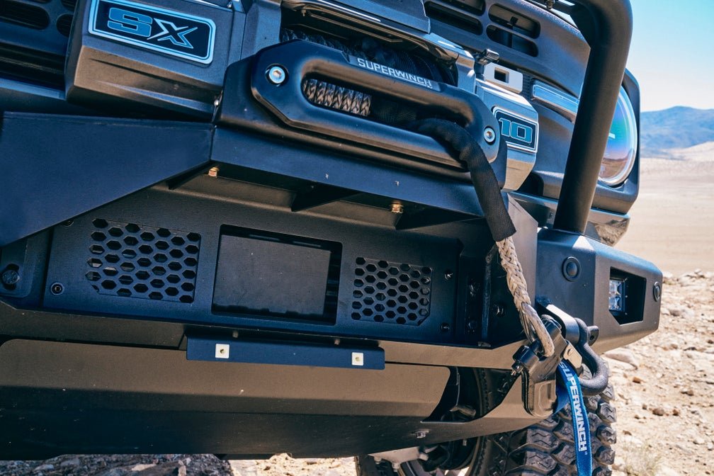 Body Armor 4x4 Odyssey 2in1 Style Front Bumper for 2021-2024 Ford Bronco - Bolt on - Recon Recovery