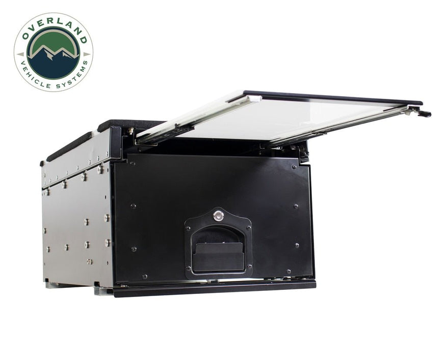 Overlander Box Overland Vehicle Systems 21010201 Trail Storage Hard Box - Black ...