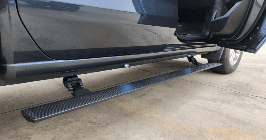 Body Armor 4x4 E-Power Drop Down Running Boards Steps for 2017-2024 Ford F250 F350 Crew Cab - Recon Recovery