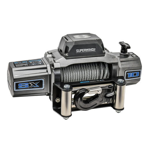 Superwinch 1710200 SX10 Electric SX10000 Winch - 10,000 lbs. Pull Rating, 85 ft. Line - Recon Recovery