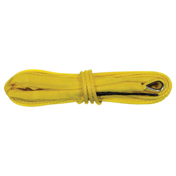 Superwinch 87-42614 Winch Cable & Synthetic Rope - Synthetic, 50 ft. Length, 1/4 in. Diameter, Yellow