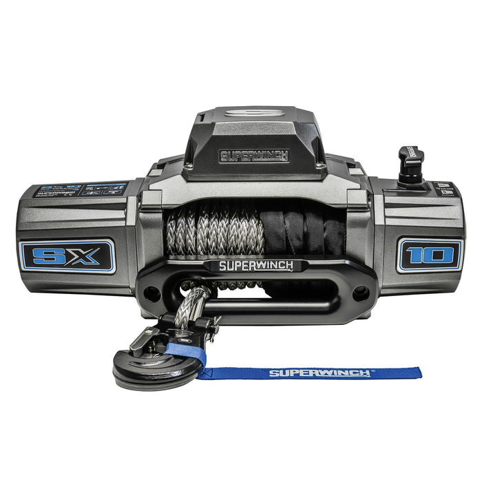 Superwinch SX10SR Synthetic Rope Electric Winch - 10,000 lbs. Ego Wireless Remote