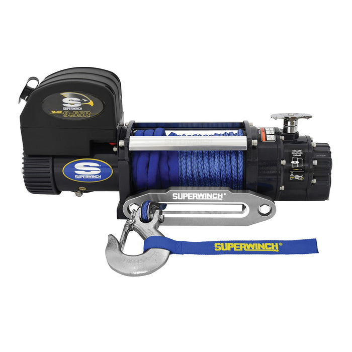 Superwinch 1695201 Electric Talon 9.5SR Winch - 9,500 lbs. Pull Rating, 80 ft. Line