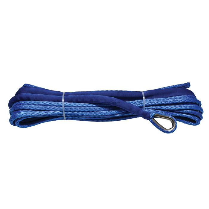 Superwinch 89-24642 Winch Cable & Synthetic Rope - Synthetic, 55 ft. Length, 5/16 in. Diameter, Blue