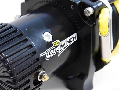 TJM Products 947TQBK95DAA Electric Winch - 9,500 lbs. Pull Rating, 91 ft. Line - Recon Recovery