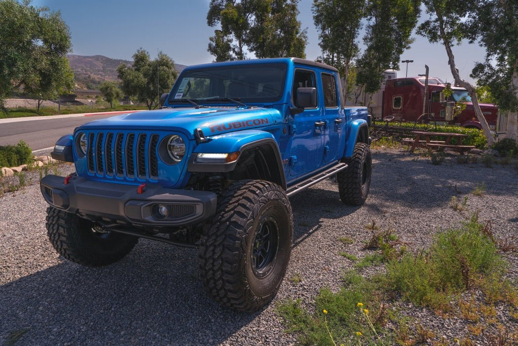 Body Armor 4x4 Rockcrawler Wheel to Wheel Rock Sliders for 2019-2024 Gladiator JT - Recon Recovery