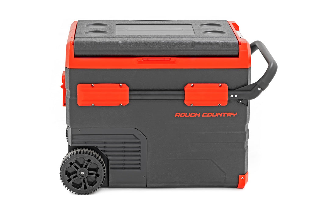 Rough Country 50L / 53Qt Portable Rechargeable 12 Volt/ AC110 Refrigerator / Freezer - Recon Recovery