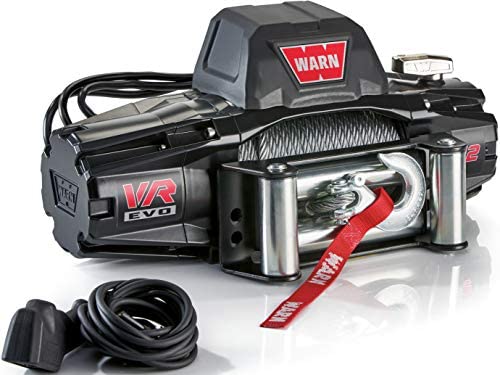 Warn 103250 VR EVO 8 Electric Winch - 8,000 lbs. Pull Rating, 90 ft. Steel Line - Recon Recovery