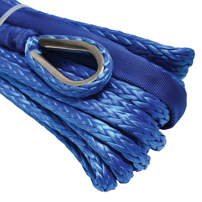Superwinch 89-24642 Winch Cable & Synthetic Rope - Synthetic, 55 ft. Length, 5/16 in. Diameter, Blue