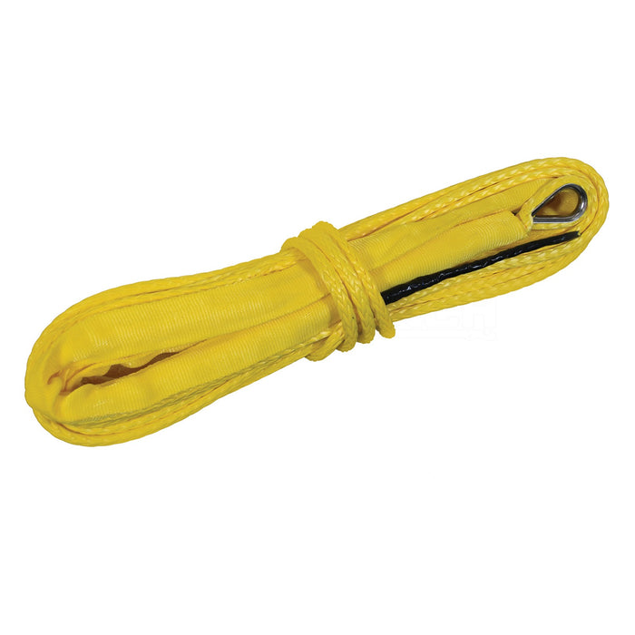 Superwinch 87-42614 Winch Cable & Synthetic Rope - Synthetic, 50 ft. Length, 1/4 in. Diameter, Yellow