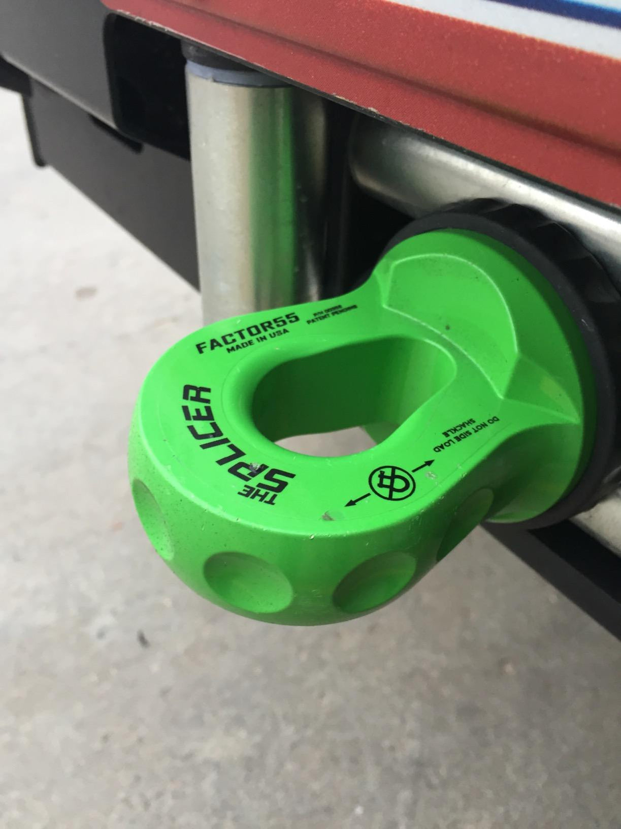 Factor 55 Splicer Winch Shackle Mount Thimble - For up to 1/2 in ...