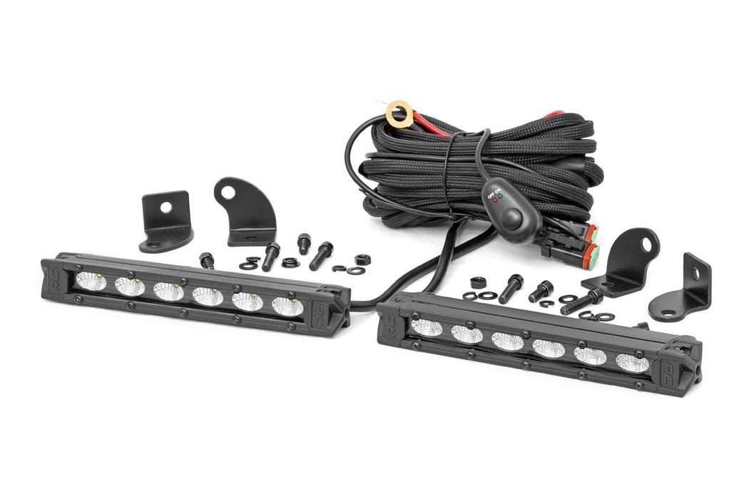Rough Country 70406ABL LED Light Bar - 6 in.
