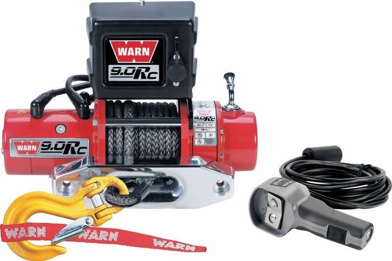 Warn 71550 9.0Rc Rock Crawling Winch - 9,000 lbs. Pull Rating, 50 ft. Synthetic Line - Recon Recovery